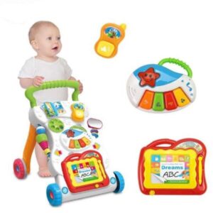 Trotteur musical evolutif pour enfants 6 mois+