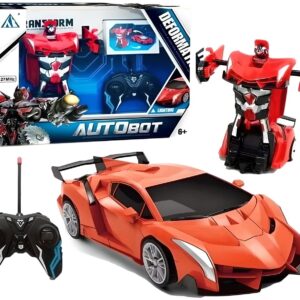 Voiture transformable avec télécommande