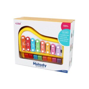 Piano d'éveil didactique et Xylophone 2 en 1 ( 18 mois+ )