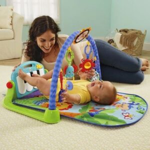 Tapis de Jeu Évolutif avec Piano Interactif